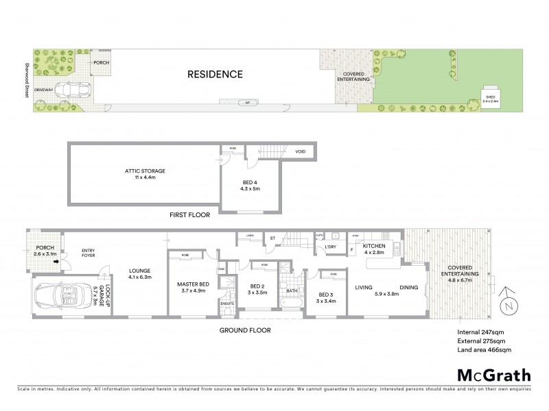 101a Sherwood Street, Revesby NSW 2212 Floorplan