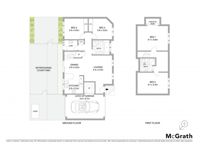 2/91 Iberia Street, Padstow NSW 2211 Floorplan