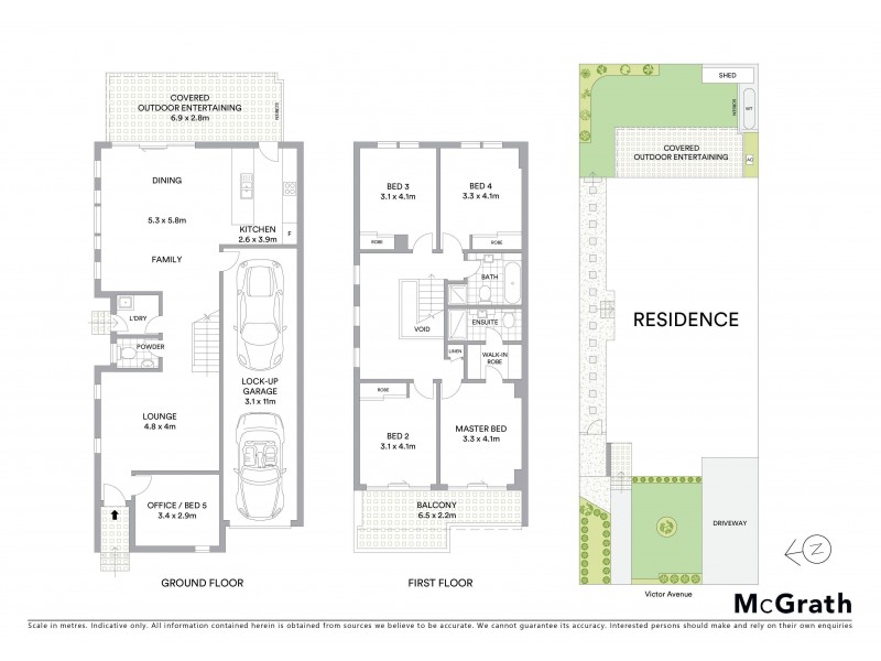 1/25 Victor Avenue, Panania NSW 2213 Floorplan