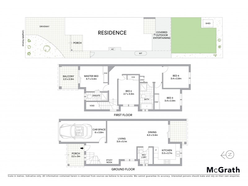 3A Langdale Avenue, Revesby NSW 2212 Floorplan