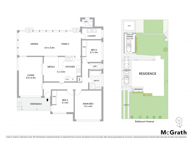 44 Bullecourt Avenue, Milperra NSW 2214 Floorplan