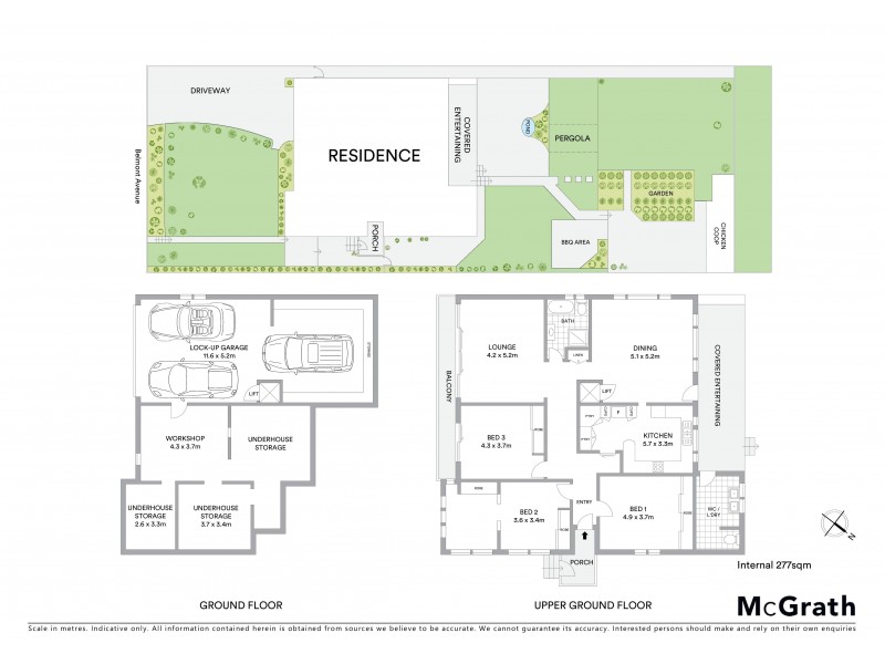 23 Belmont Avenue, Penshurst NSW 2222 Floorplan