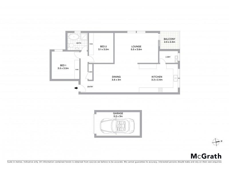 8/67 Graham Road, Narwee NSW 2209 Floorplan