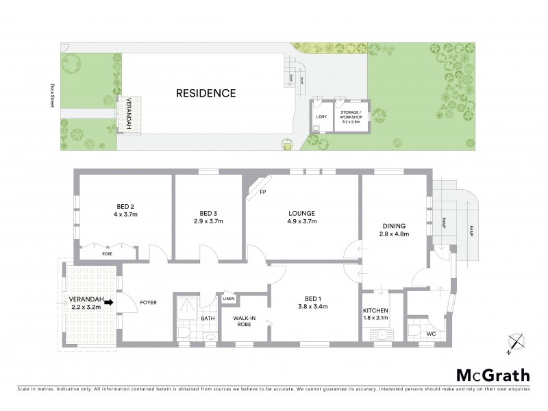 263 Dora Street, Hurstville NSW 2220 Floorplan