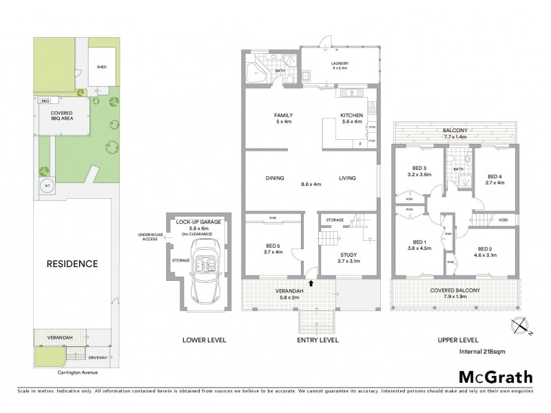 119 Carrington Avenue, Hurstville NSW 2220 Floorplan