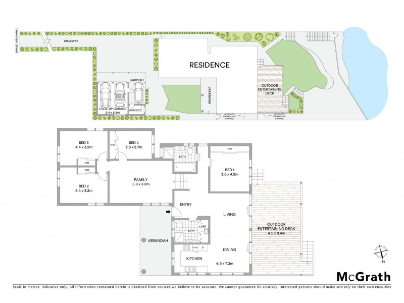 8 Llewellyn Street, Oatley NSW 2223 Floorplan