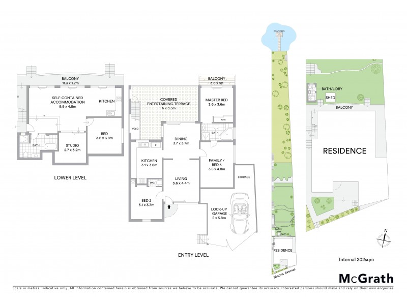 18 Moons Avenue, Lugarno NSW 2210 Floorplan