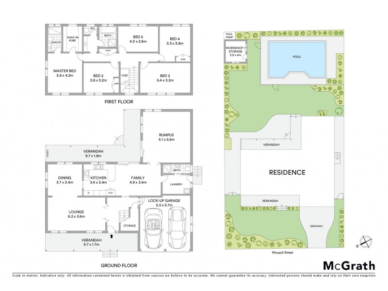 36 Plimsoll Street, Sans Souci NSW 2219 Floorplan