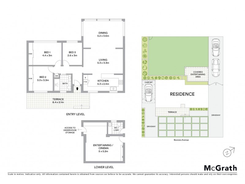 26 Boorara Avenue, Oatley NSW 2223 Floorplan