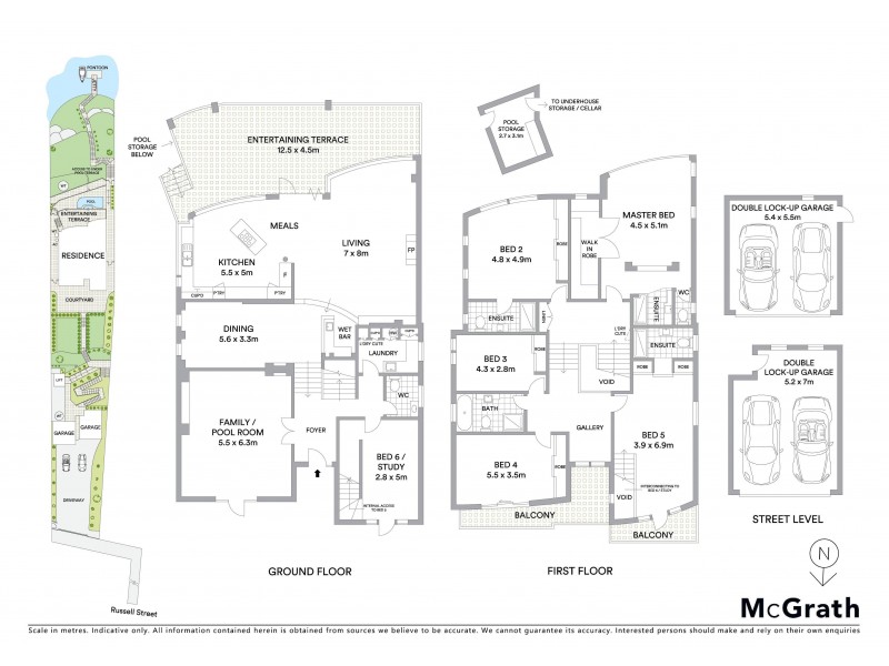 16b Russell Street, Oatley NSW 2223 Floorplan