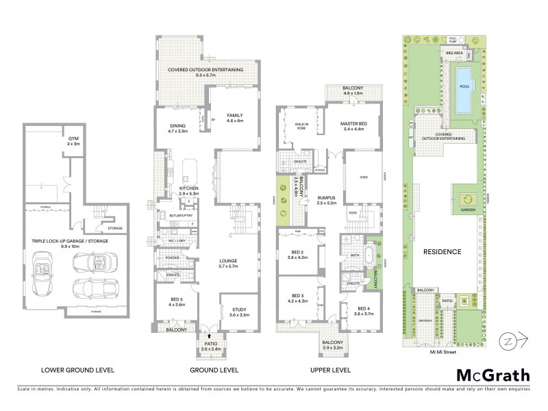 52 Mi Mi Street, Oatley NSW 2223 Floorplan