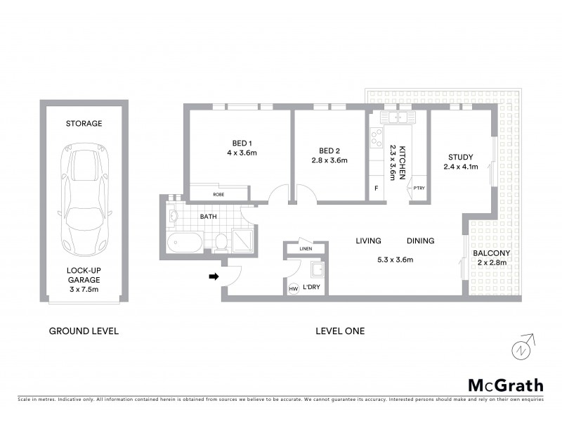 2/5-7 Wright Street, Hurstville NSW 2220 Floorplan