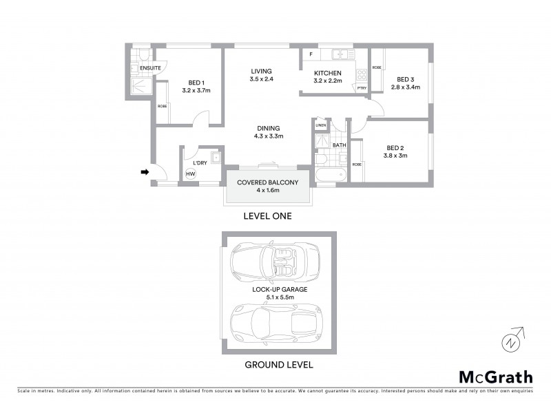 1/6 Carnarvon Street, Carlton NSW 2218 Floorplan