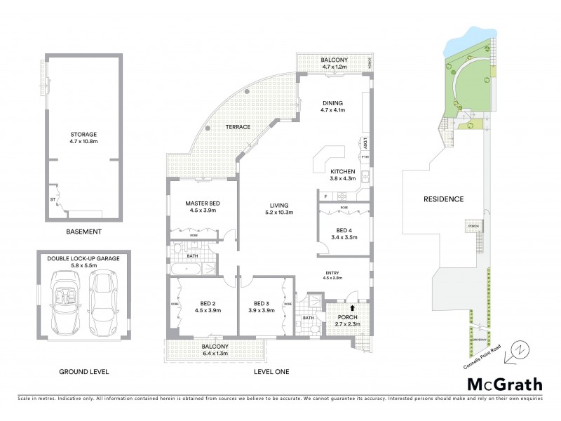 294b Connells Point Road, Connells Point NSW 2221 Floorplan