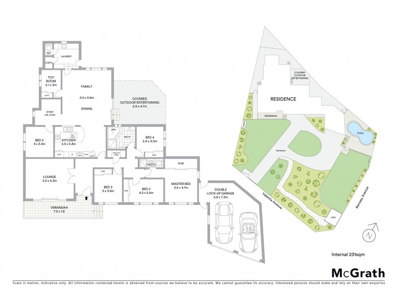 78 Valentia Avenue, Lugarno NSW 2210 Floorplan