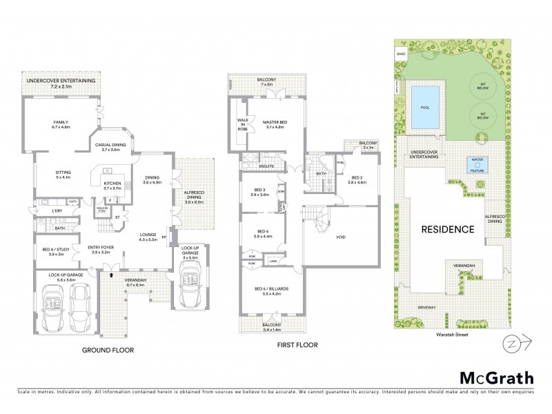 12 Waratah Street, Oatley NSW 2223 Floorplan