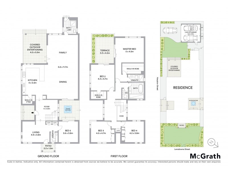 127 Lansdowne Street, Hurstville Grove NSW 2220 Floorplan