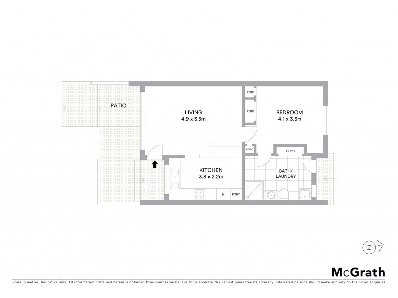 12/322 Willarong Road, Caringbah South NSW 2229 Floorplan