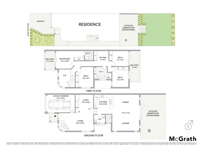220 Gloucester Road, Hurstville NSW 2220 Floorplan