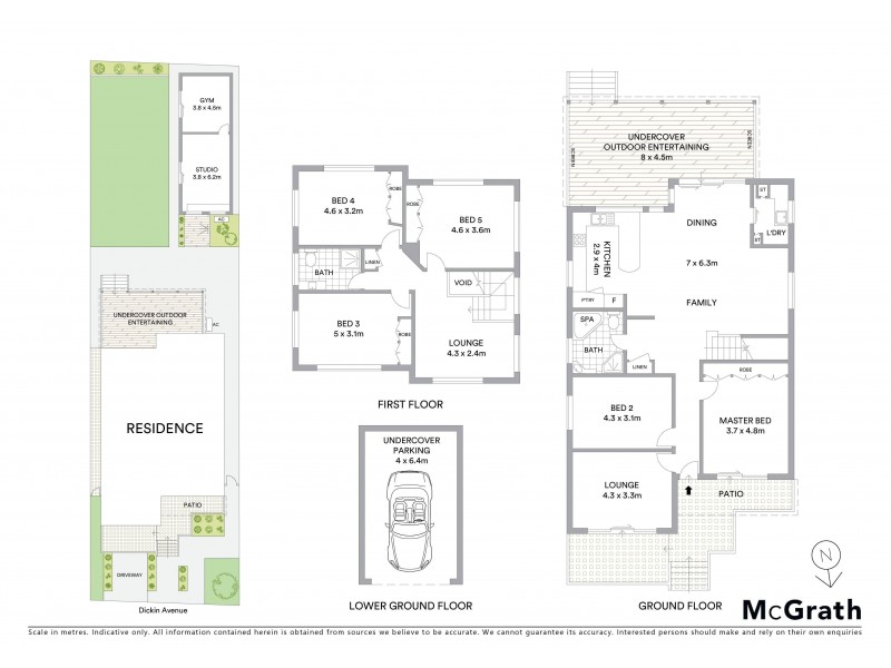20 Dickin Avenue, Sandringham NSW 2219 Floorplan