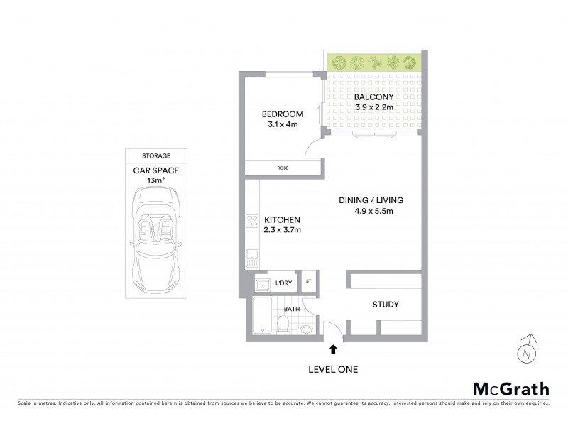 108/98 Payten Avenue, Roselands NSW 2196 Floorplan