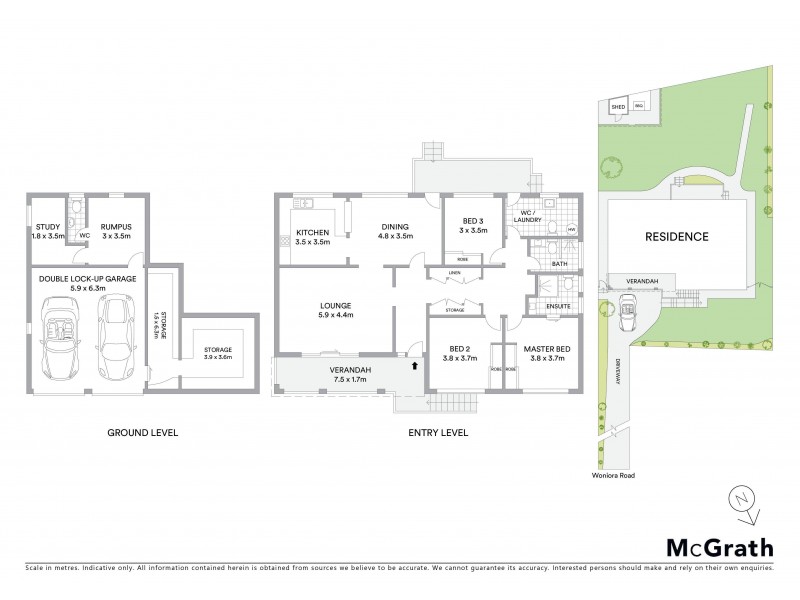 265 Woniora Road, Blakehurst NSW 2221 Floorplan