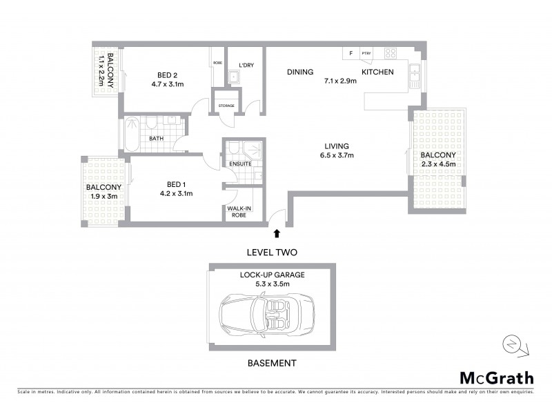7/30 Monomeeth Street, Bexley NSW 2207 Floorplan