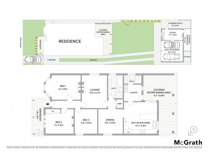 31 Arthur Street, Carlton NSW 2218 Floorplan