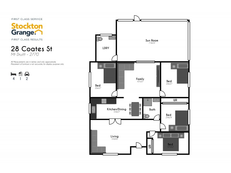 28 COATES STREET, Mount Druitt NSW 2770 Floorplan