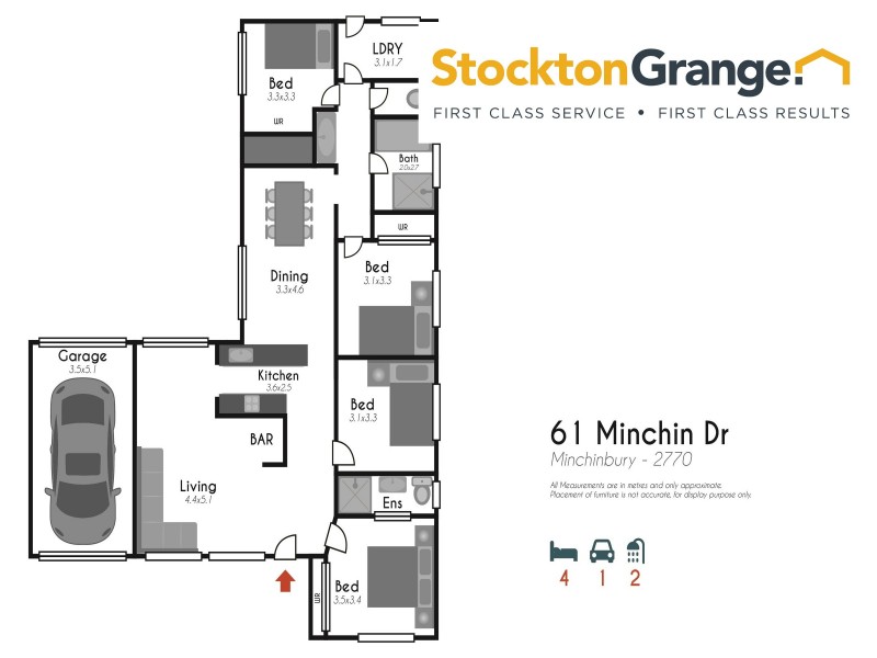 61 Minchin drive, Minchinbury NSW 2770 Floorplan