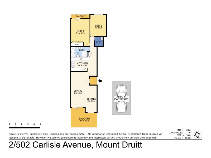 2/502-514 Carlisle Avenue, Mount Druitt NSW 2770 Floorplan