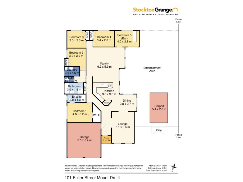 101 FULLER STREET, Mount Druitt NSW 2770 Floorplan