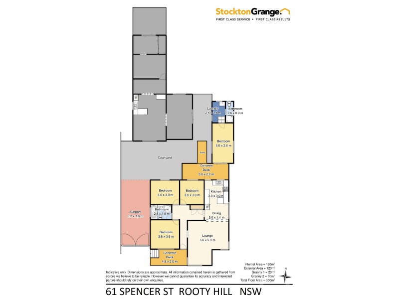 61 SPENCER STREET, Rooty Hill NSW 2766 Floorplan