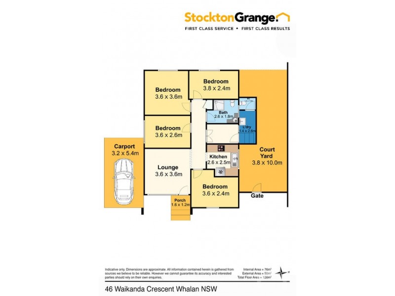 46 Waikanda Crescent, Whalan NSW 2770 Floorplan