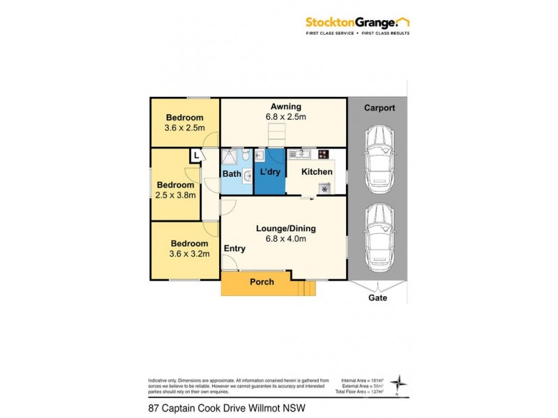 87 Captain Cook Drive, Willmot NSW 2770 Floorplan