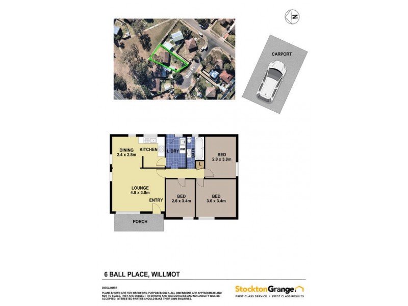 6 Ball Place, Willmot NSW 2770 Floorplan