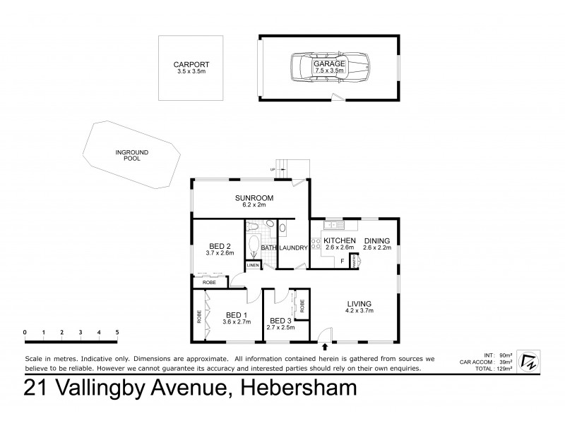 21 Vallingby Avenue, Hebersham NSW 2770 Floorplan
