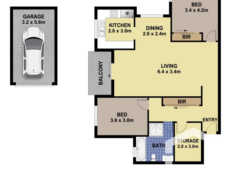 43/334 Woodstock Avenue, Mount Druitt NSW 2770 Floorplan