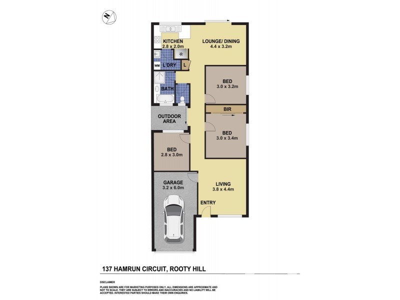 137 Hamrun Circuit, Rooty Hill NSW 2766 Floorplan