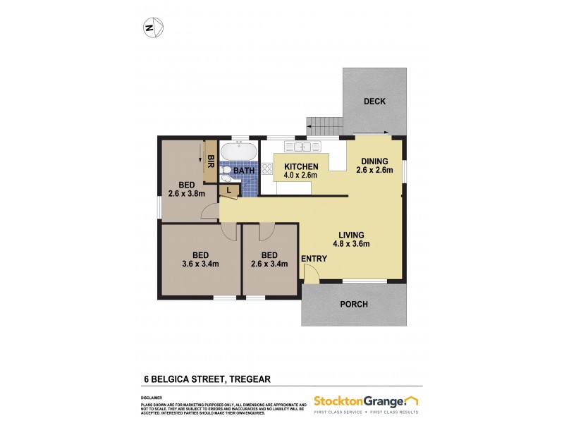6 Belgica Street, Tregear NSW 2770 Floorplan