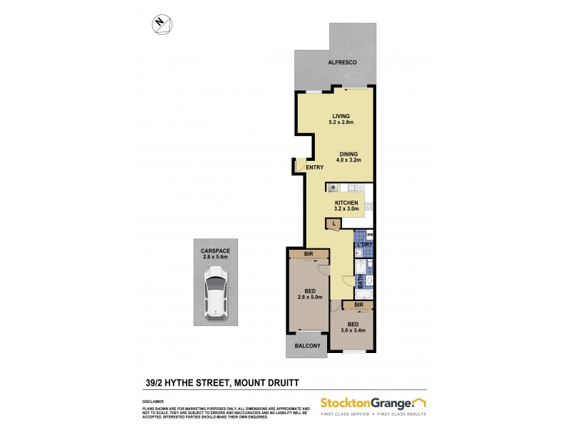 39/2 Hythe Street, Mount Druitt NSW 2770 Floorplan