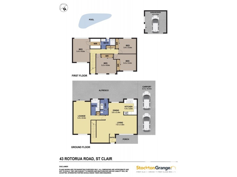 43 Rotorua Road, St Clair NSW 2759 Floorplan