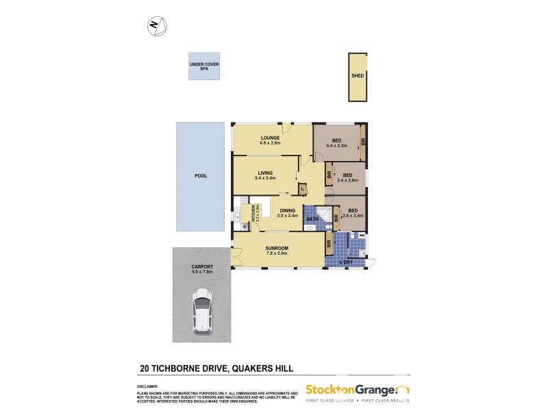 20 Tichborne Dr, Quakers Hill NSW 2763