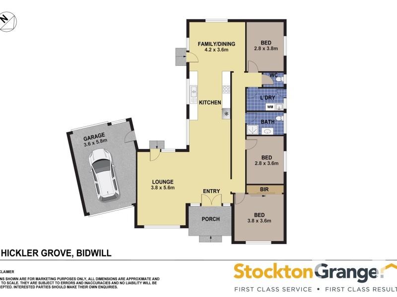 9 Hickler Grove, Bidwill NSW 2770 Floorplan