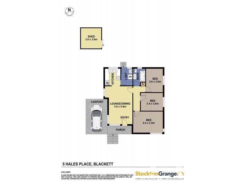 5 Hales Place, Blackett NSW 2770 Floorplan