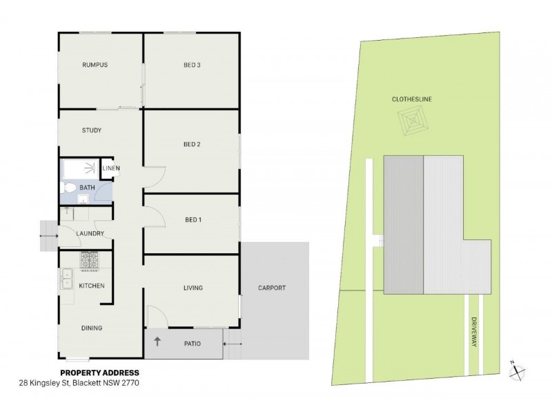 28 Kingsley Street, Blackett NSW 2770 Floorplan