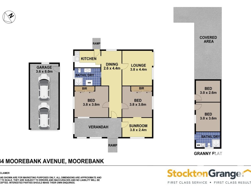 34 Moorebank Ave, Moorebank NSW 2170 Floorplan
