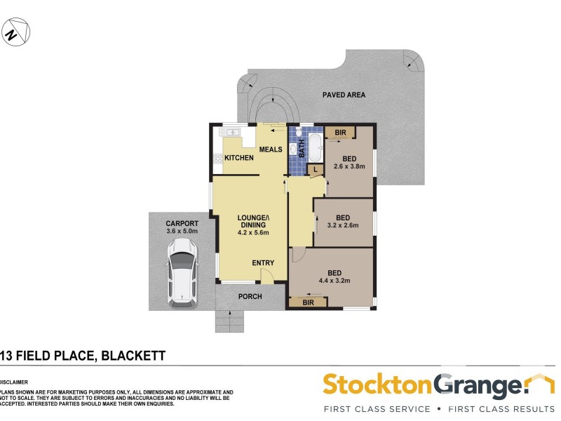 13 Field Place, Blackett NSW 2770 Floorplan