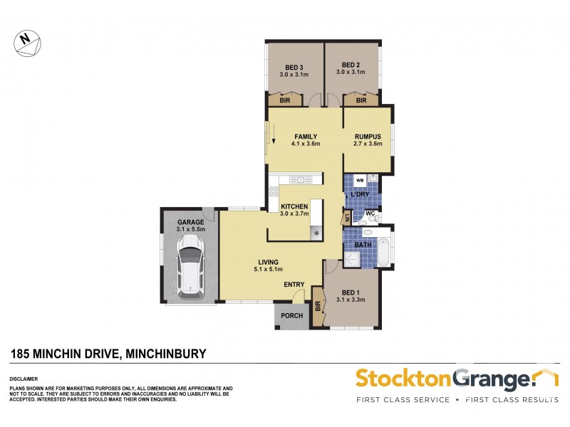 185 Minchin Drive, Minchinbury NSW 2770 Floorplan