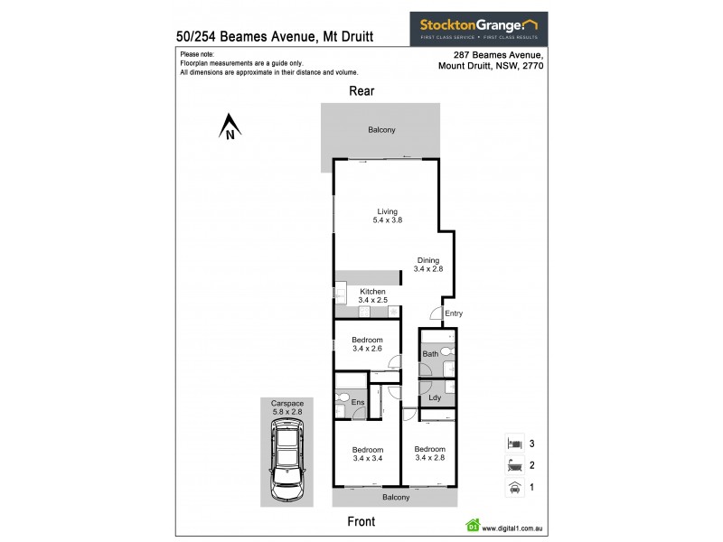 Mount Druitt NSW 2770 Floorplan